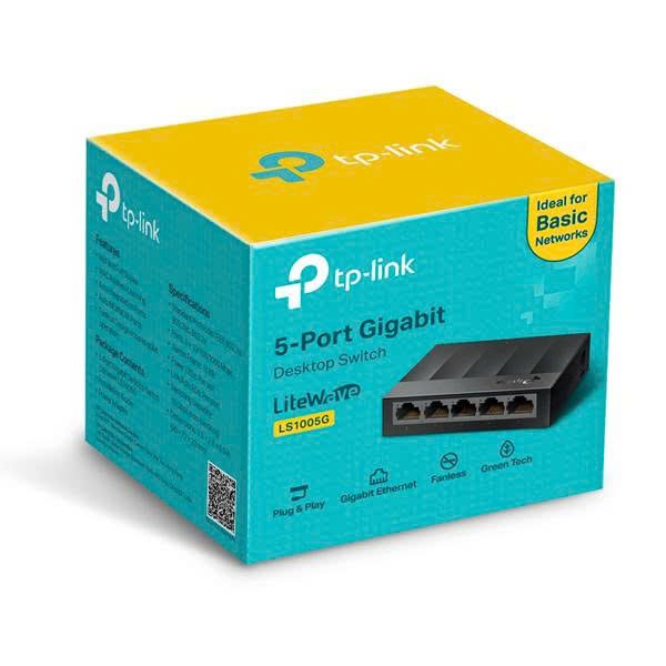 Switch인터넷 허브Tp-Link ( 5port/ 10/100/1000 Mbps)
