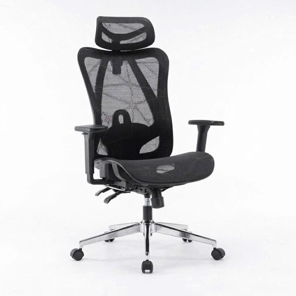 사무용의자 메쉬 의자 ergonomic 225 Black