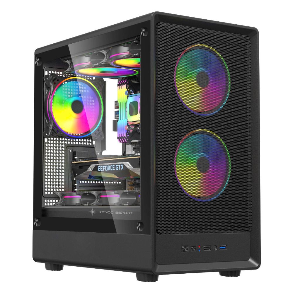 19)GAMING RTX 5050 8GB ( i5 12400F - RAM 16GB - SSD 500GB /Free DOS))