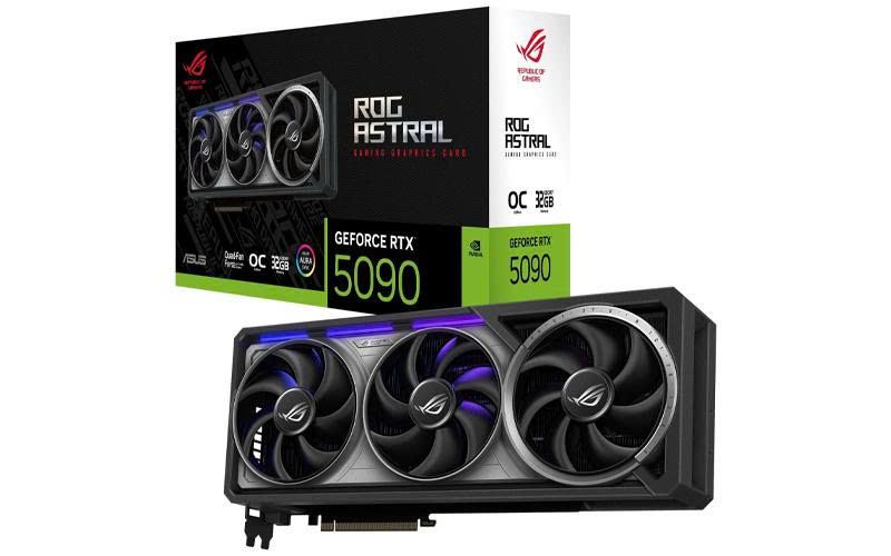 GA Asus ROG Astral RTX 5090 32GB GDDR7 OC (ROG-ASTRAL-RTX5090-O32G-GAMING)