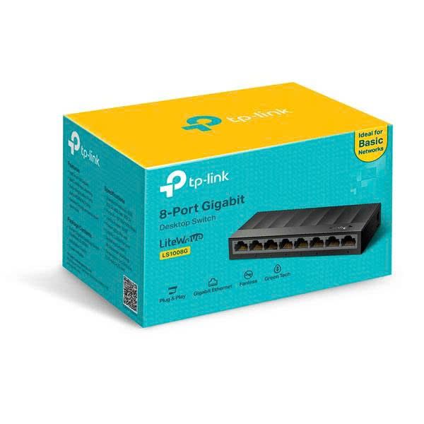 Switch인터넷 허브Tp-Link ( 8port/ 10/100/1000 Mbps)