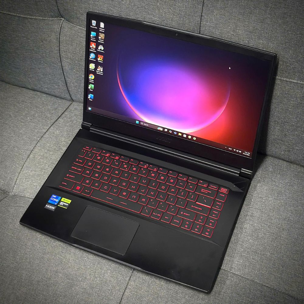 (중고20)노트북 MSI GF63-THIN ( I7-11800H | 32G |512G | 3050 4GB | 15.6" FHD )