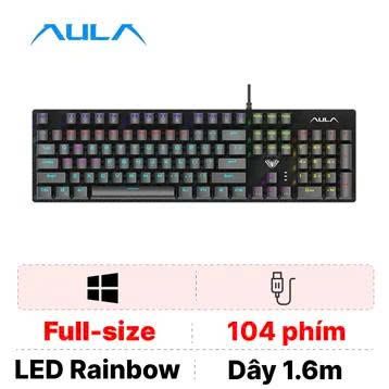 게임밍 LED 키보드 Aula S2022 Blue Switch(Cell)