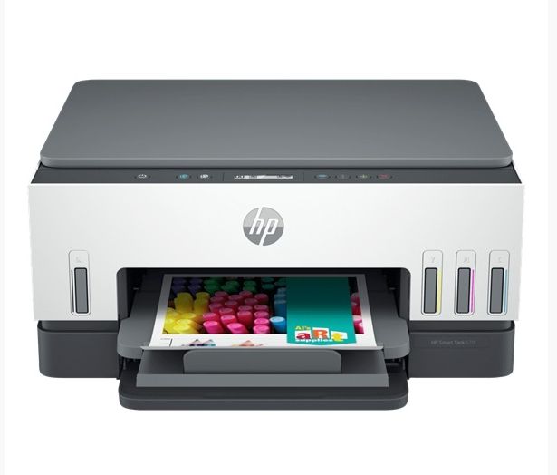 HP 스마트 탱크 670 올인원 6UU48A 컬러 잉크젯 프린터 (양면 인쇄 | 복사 | 스캔 | A4 | A5 | USB | Wi-Fil l An)