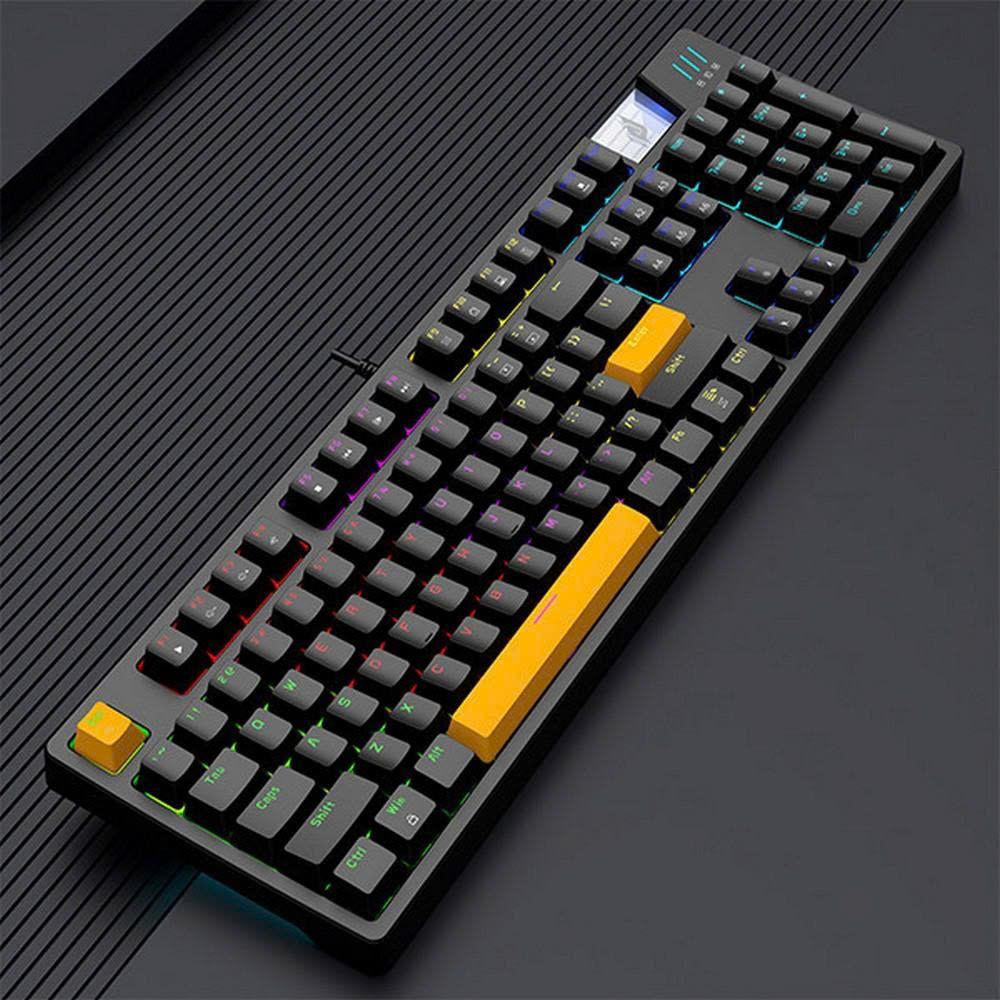 게임잉 LED 키보드 E-DRA EK316 Black