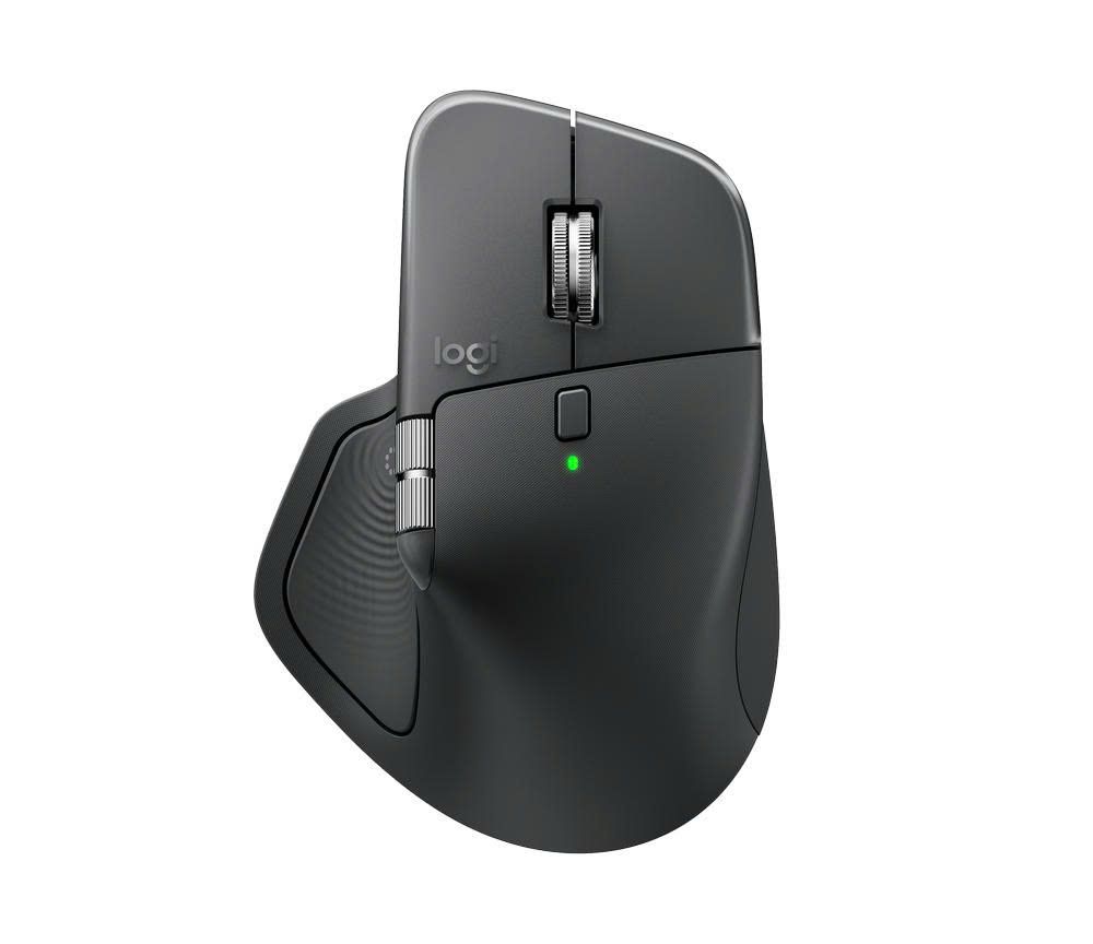 [정품]Logitech MX Master 4 Wireless Bluetooth Than chì - (910-007565)