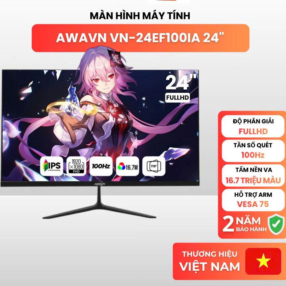 [신제품]LCD 24IN AWAVN VN-24EF100IA (23.8 INCH/ FHD/ IPS/ 100HZ/ 2MS)