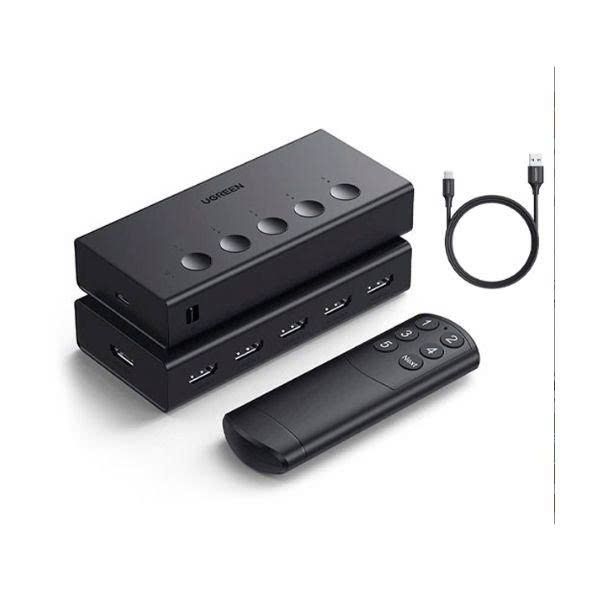 본체 5대에 HDMI 연결 LCD1대 사용 컨트롤박스