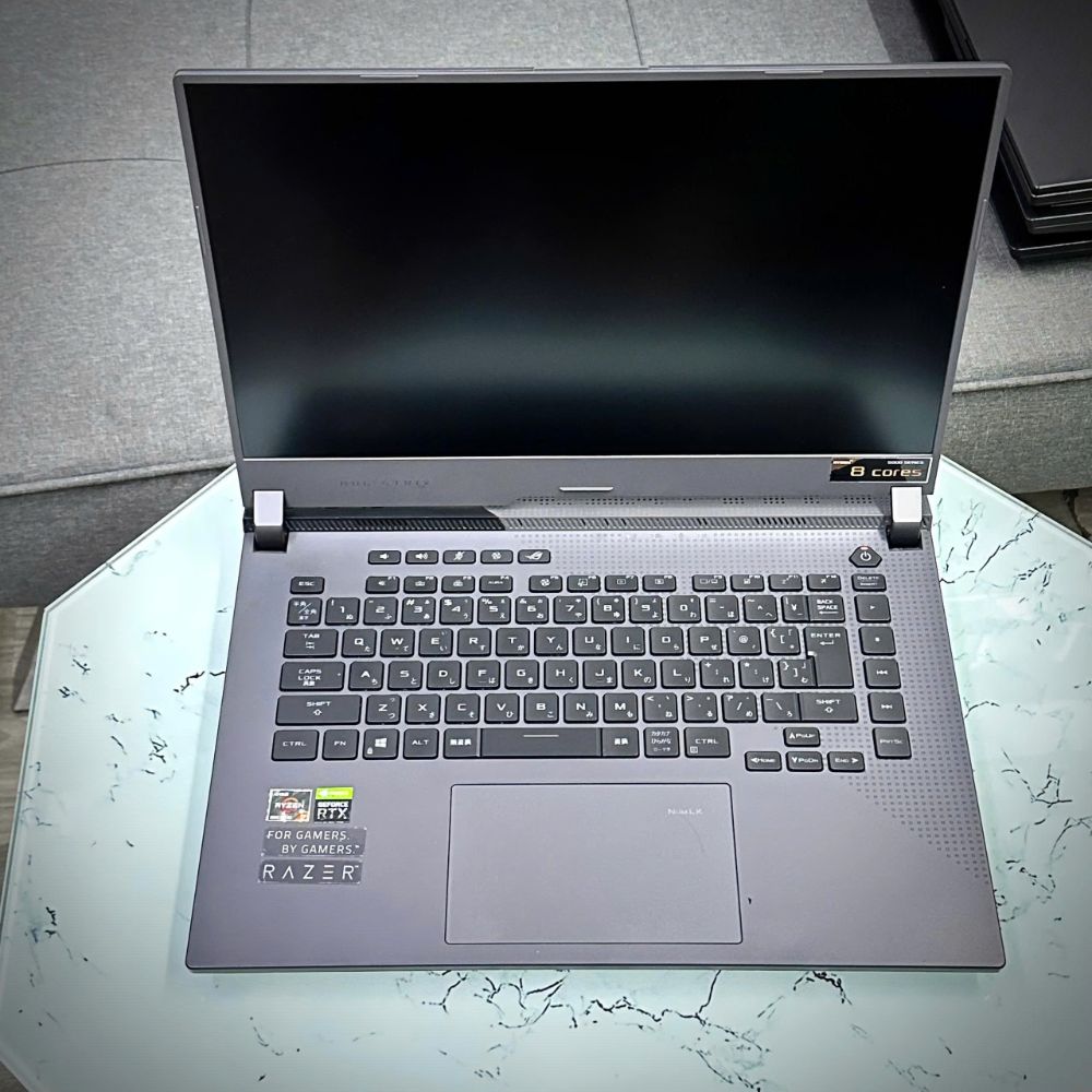 [중고노트북]게이밍 LAPTOP ROG STRIX G513QRㅣR7-5800H | 16GB | 1TB | 3070 8GB | 15.6" FHD 300Hz